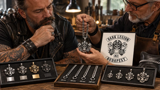 Dark Legion riders review featured materials for Biker Necklaces: Materials, Fit and Everyday Wear.