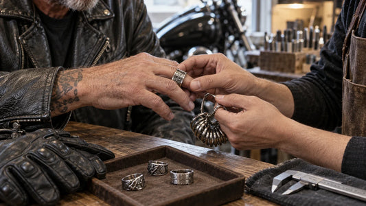 Sacred Brothers riders review featured materials for Custom Club Rings: Design, Fit and Production Guide.