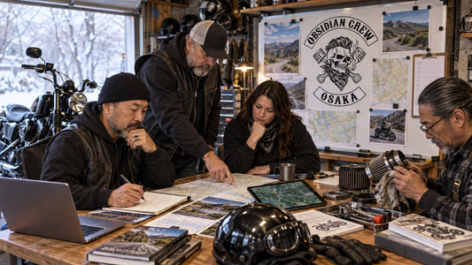 Obsidian Crew riders review featured materials for Motorcycle Downtime Checklist: Prepare for the Next Ride.