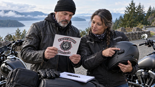 Liberty Hounds riders review featured materials for Motorcycle Music for Riding: Build a Safer Road Playlist.
