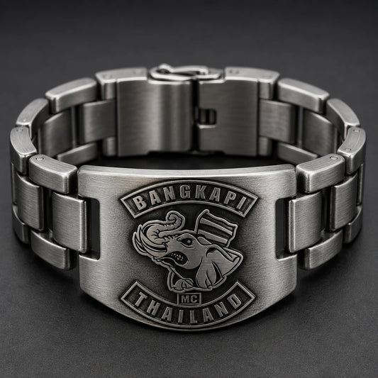 Bangkapi MC Thailand stainless steel elephant bracelet