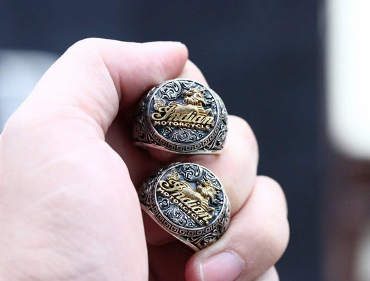 Custom Biker Ring(JnDain Mc Club)