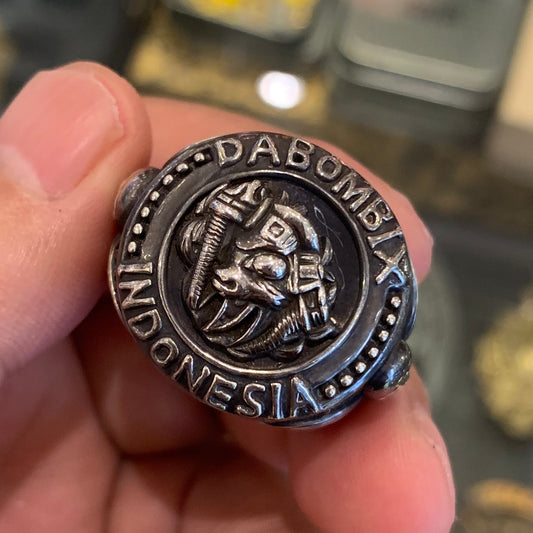 Custom Biker Ring(Dabombix Mc Club)