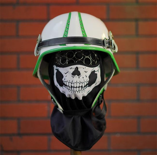 decorative-OpenFace-helmet-Cowhide-Leather