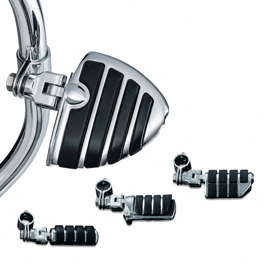 Kuryakyn highway cruise foot pegs for Harley motorcycle engine guards
