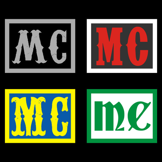 MC Embroidered Biker Badge Custom Patch
