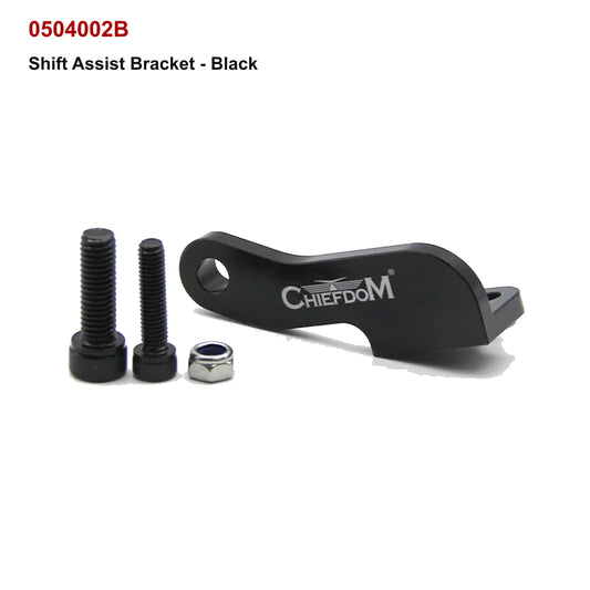 shift assist bracket in black for Harley-Davidson Nightster RH975 motorcycle shift controls
