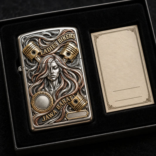 Numbered anniversary lighter with authorized club emblem and edition number