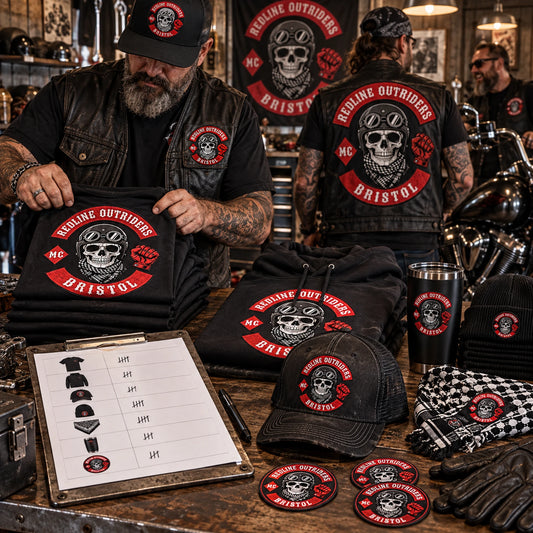coordinated reorders options for motorcycle club orders.