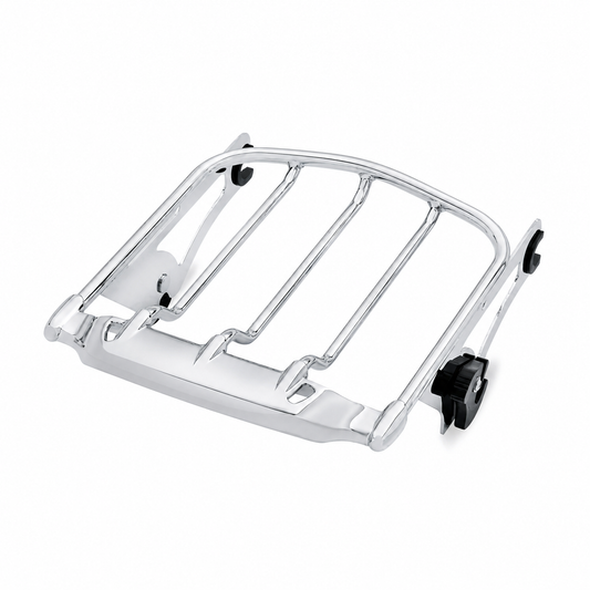 Unbranded chrome quick-release luggage rack
