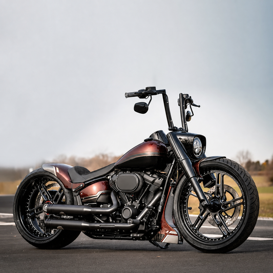 Red Force Custom Parts for Harley Fat Boy