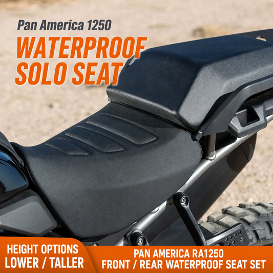 Waterproof solo seat for Pan America 1250