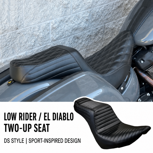 Two-up seat for Low Rider S/ST and El Diablo