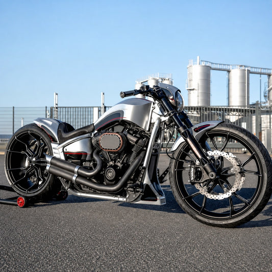 Harley-compatible GP-style Breakout custom build 2