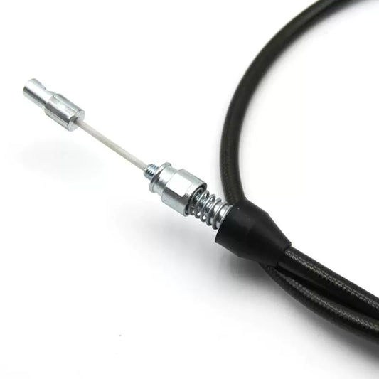 Clutch cable fitting detail