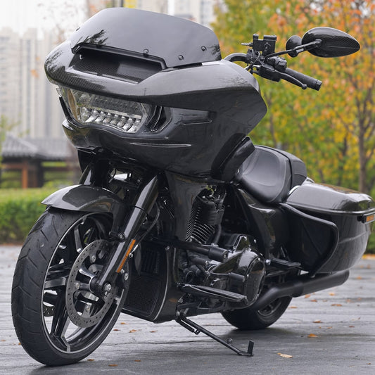 Unbranded twill carbon-fiber CVO styling parts