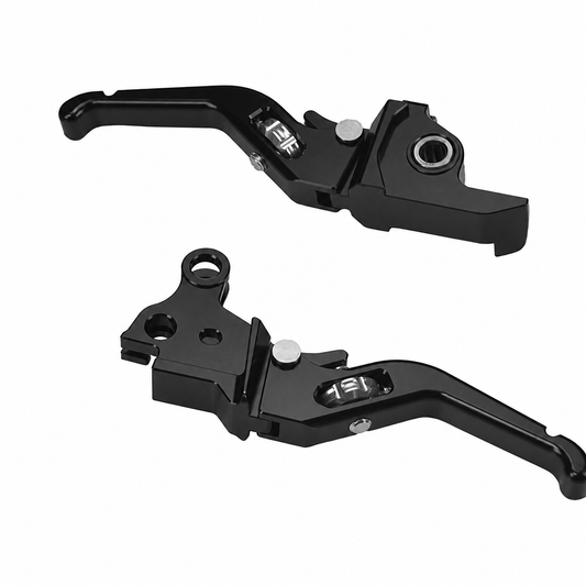 Black adjustable brake lever — Touring fitment