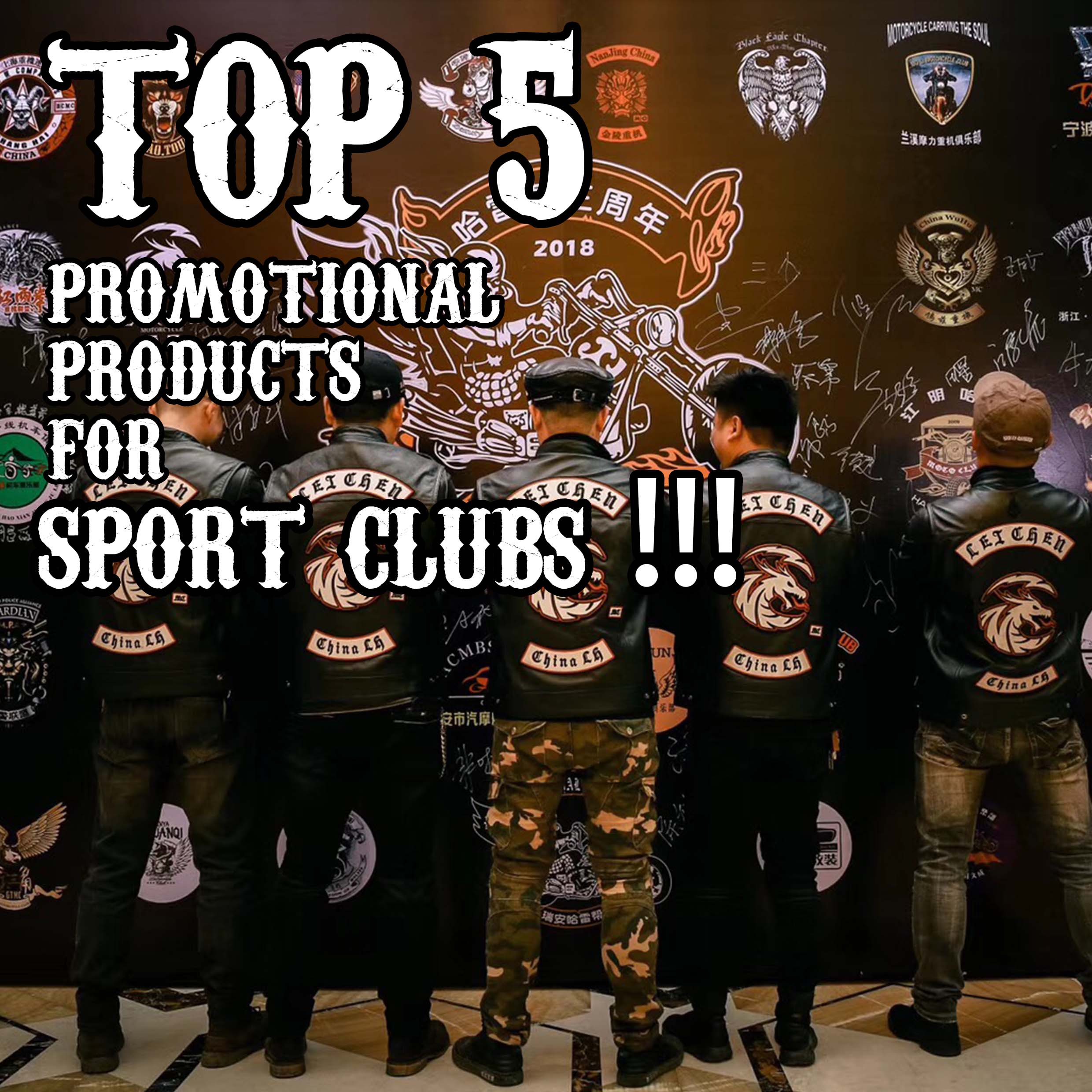 Top 5 Promotional Products for Sports Clubs