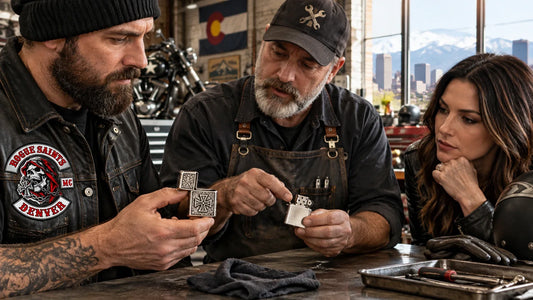 Rogue Saints editorial scene illustrating distinguishing a decorative lighter case from a complete lighter, insert compatibility, dimensions, fuel-system responsibility, care and fire safety: featured.