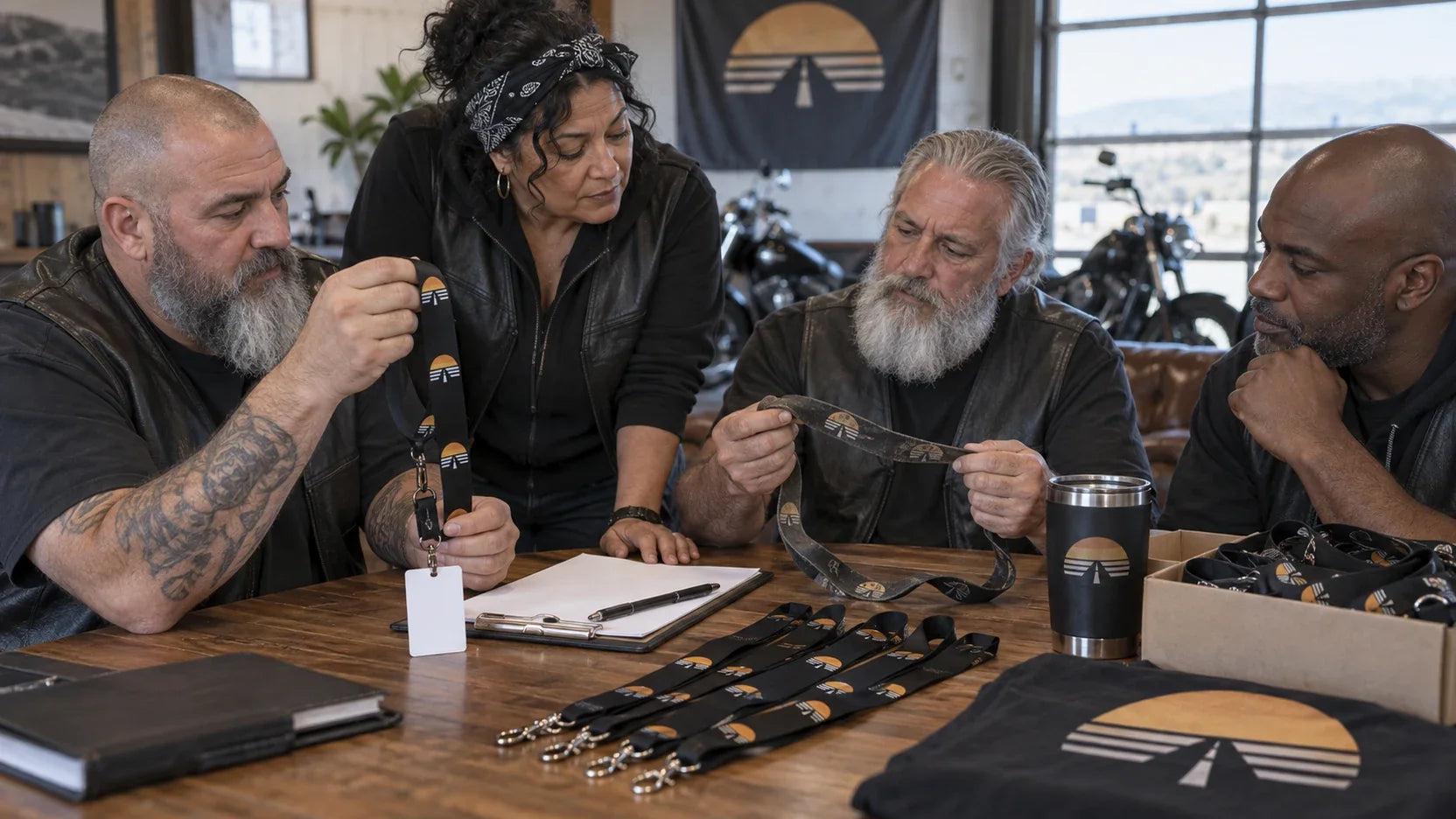 Club organizers review custom lanyard samples for custom club lanyards: buying guide for club organizers.