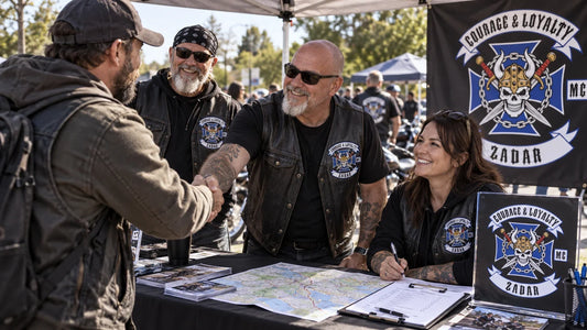Courage & Loyalty riders review featured materials for How to Find Your Motorcycle Community: Clubs and Riding Groups.