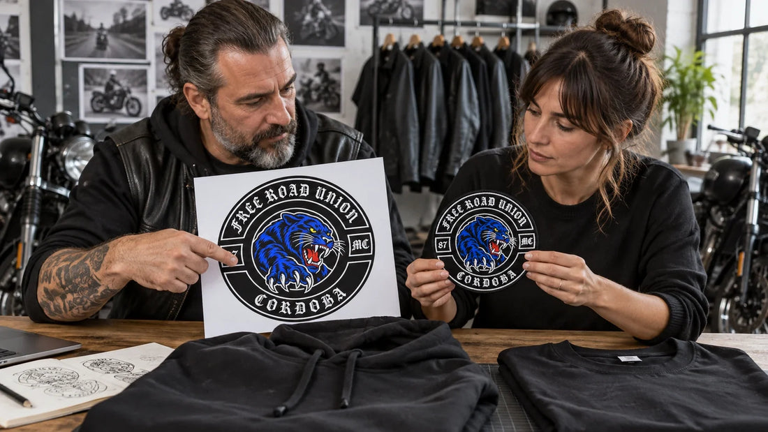 Free Road Union editorial scene illustrating how Gothic aesthetics appear in motorcycle culture without assigning universal meanings to symbols: featured.