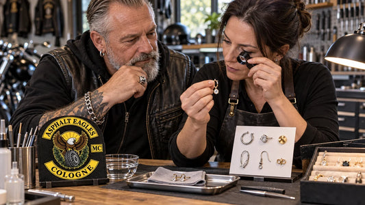 Asphalt Eagles editorial scene illustrating safe earring cleaning and care based on confirmed metal, plating, stones, coating, posts, hooks and closures: featured.