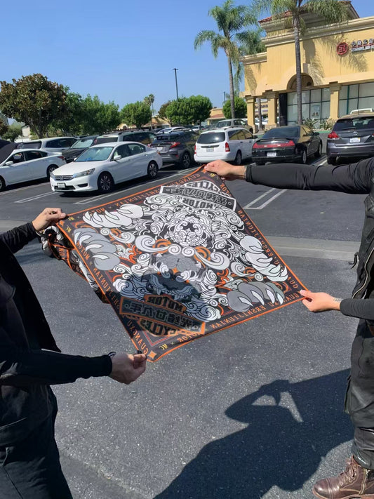The Ultimate Guide to Custom Motorcycle Club Bandanas: Design, Culture &amp; Branding