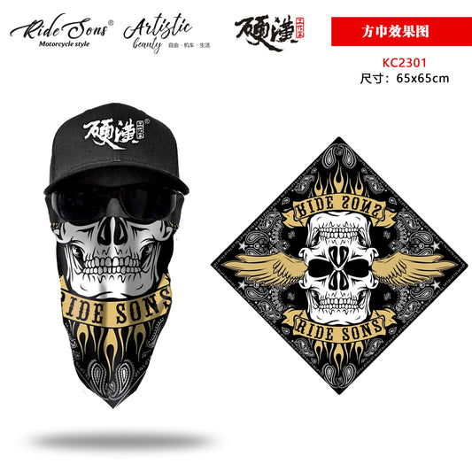 How to Choose the Right Fabric for Custom Motorcycle Club Bandanas