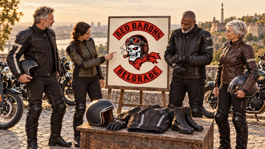 Red Barons riders review featured materials for Retro Motorcycle Outfits: Style Without Compromising Safety.