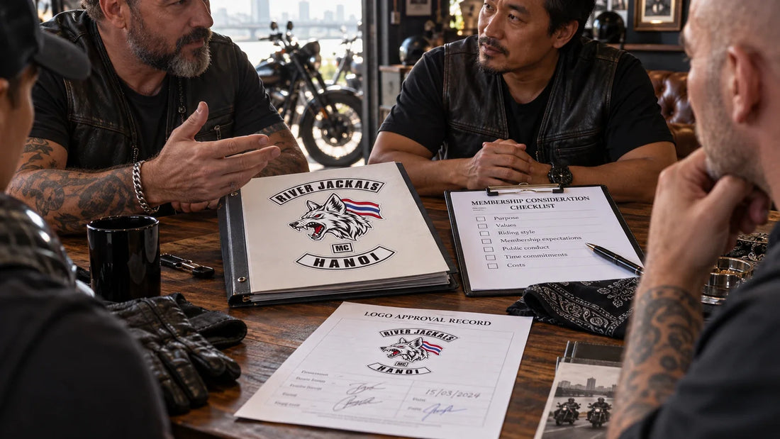 River Jackals riders review featured materials for How to Choose and Join the Right Motorcycle Club.