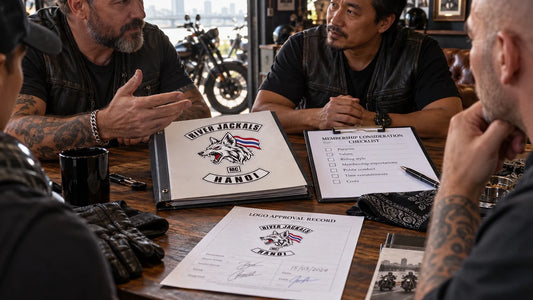 River Jackals riders review featured materials for How to Choose and Join the Right Motorcycle Club.