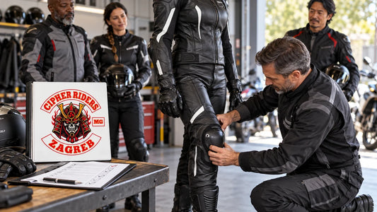 Cipher Riders riders review featured materials for Motorcycle Riding Gear: Fit, Protection and Comfort Guide.