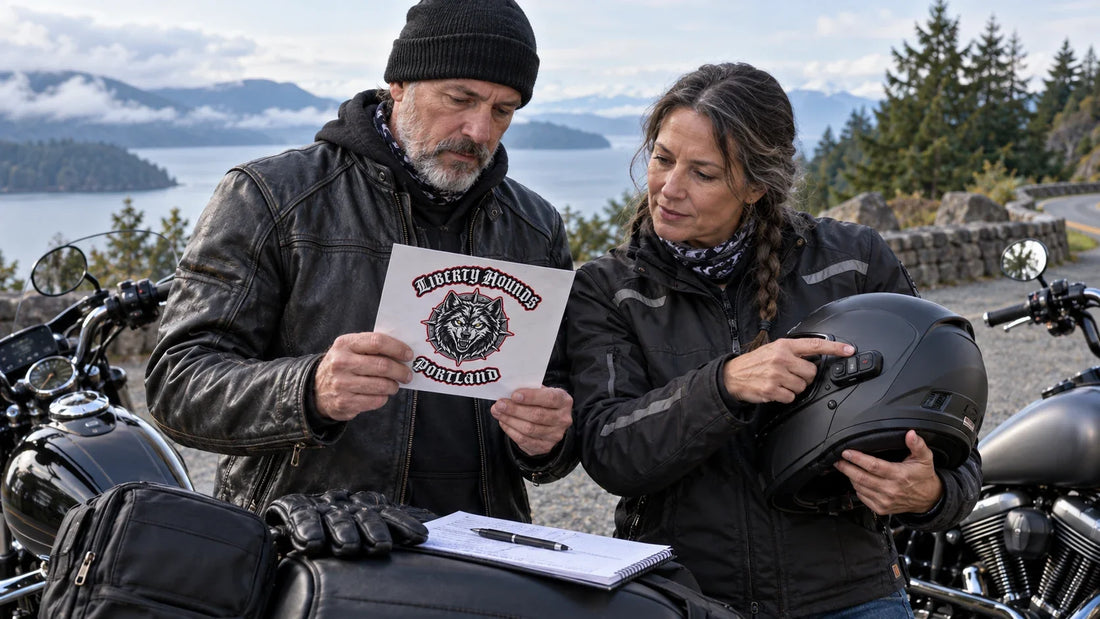 Liberty Hounds riders review featured materials for Motorcycle Music for Riding: Build a Safer Road Playlist.