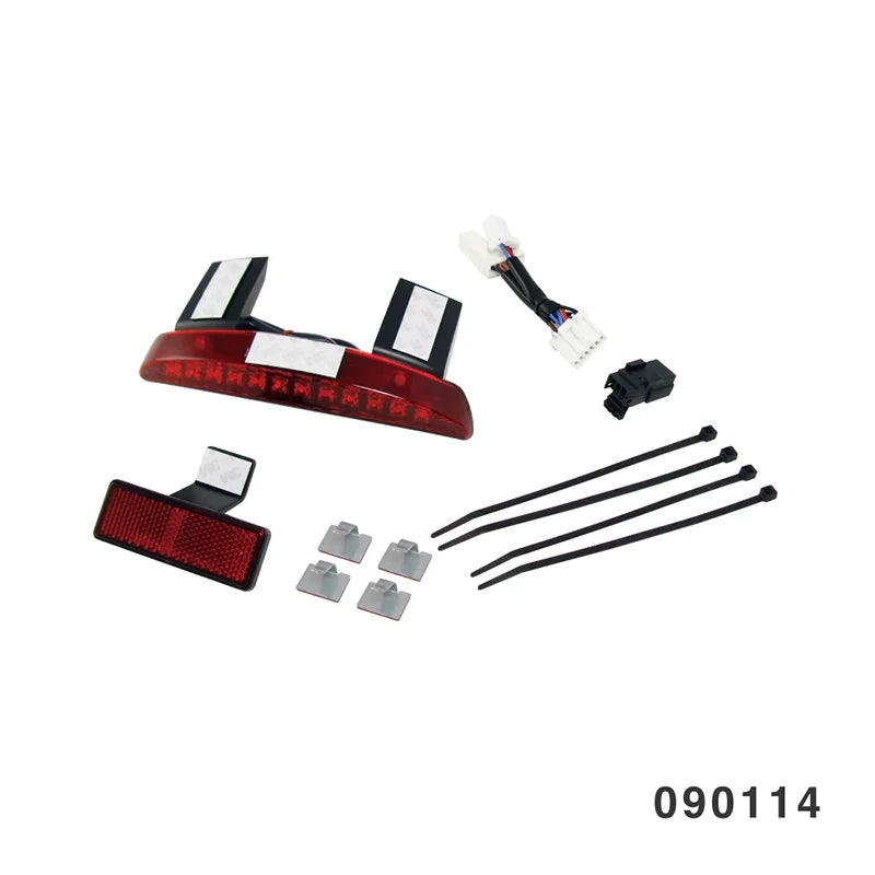 Fangster 090114 red lens LED tail light kit for Harley Sportster through 2013