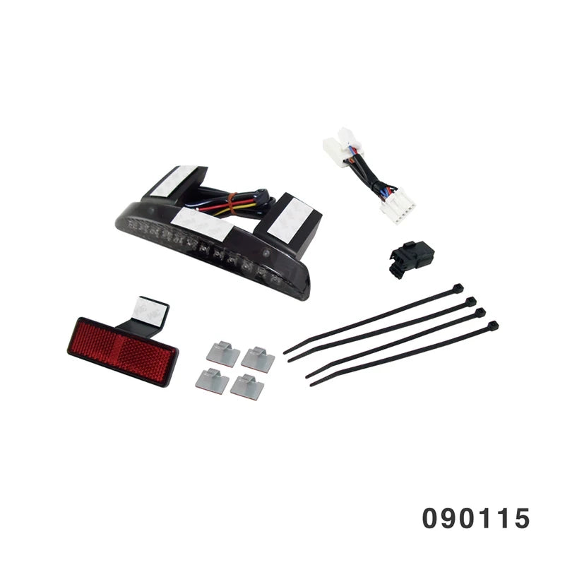 Fangster 090115 smoke lens LED tail light kit for Harley Sportster through 2013