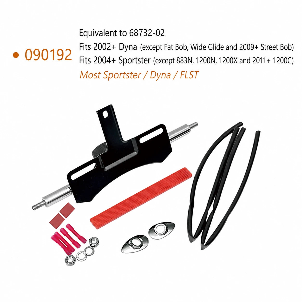 090192 turn signal relocation kit for Harley Dyna Sportster and FLST