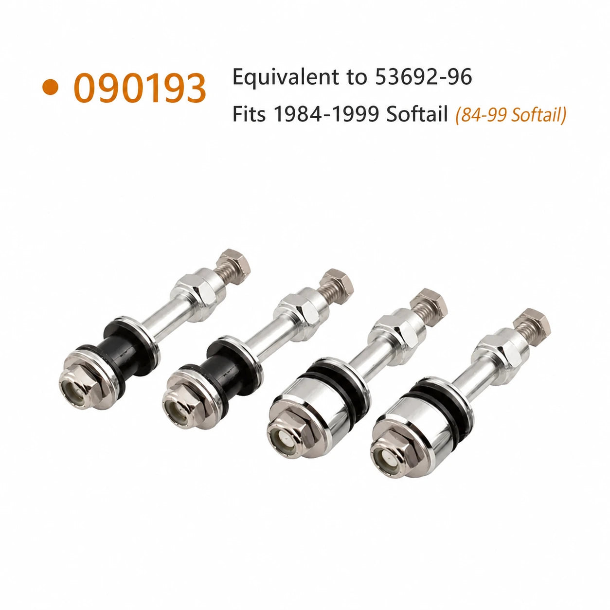 090193 turn signal relocation hardware for 1984 to 1999 Harley Softail