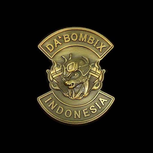 Custom Mc Pin(Da'Bombix Mc Club)
