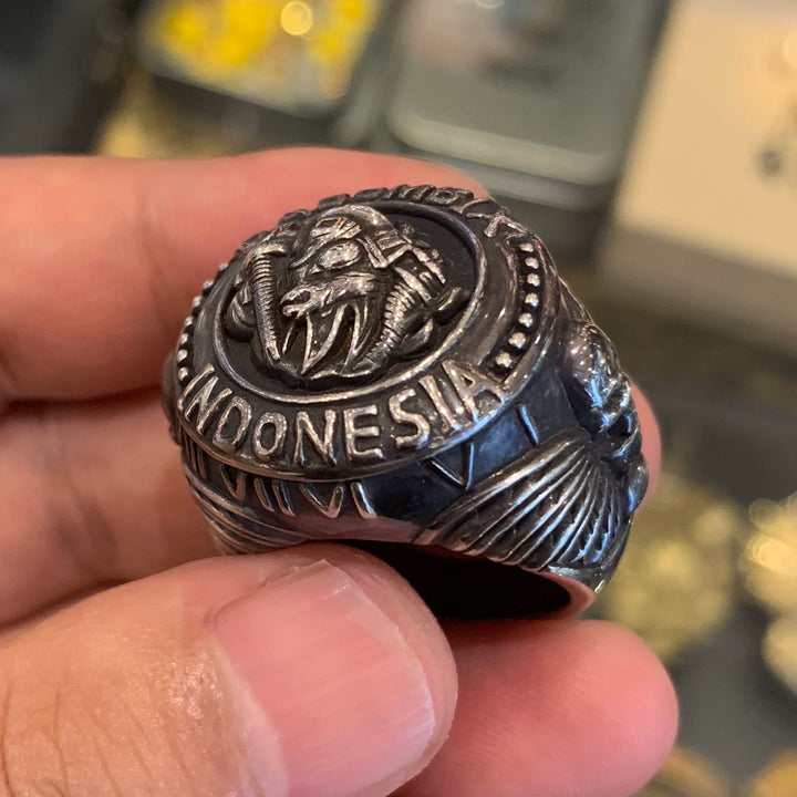Custom motorcycle club ring samples