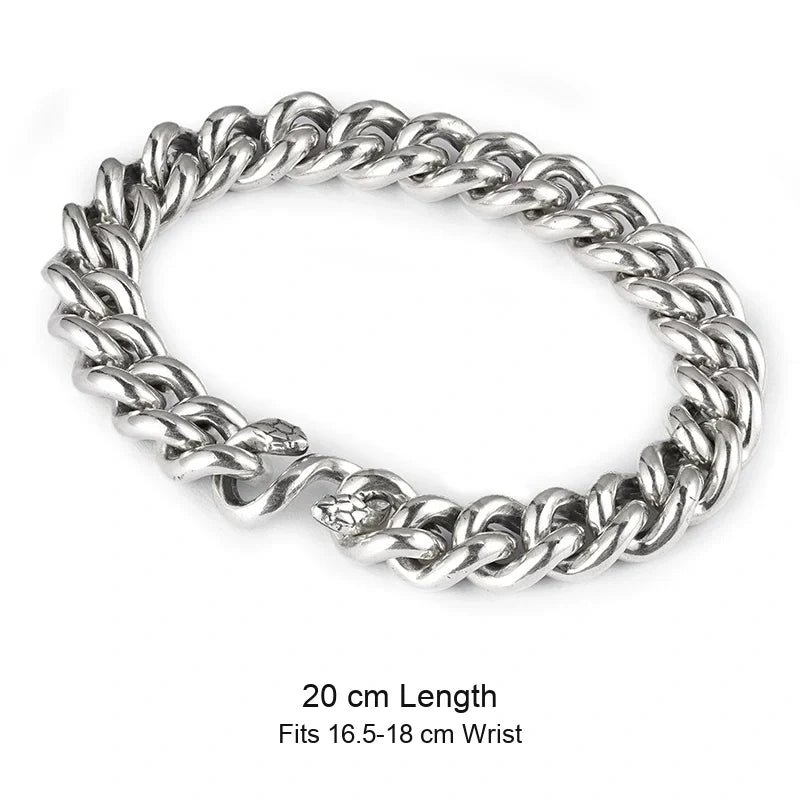 925 sterling silver bracelet size guide in English