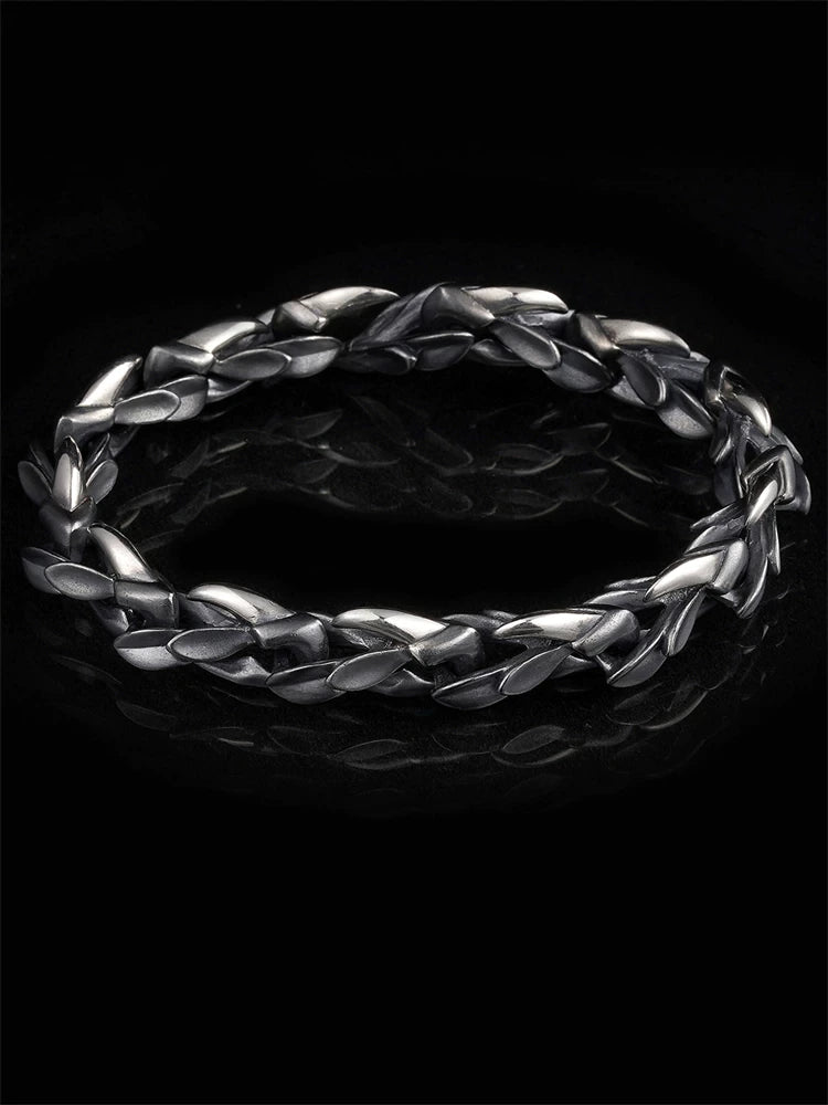 Eagle Claw Dragon Fang 925 Silver Bracelet product view 2