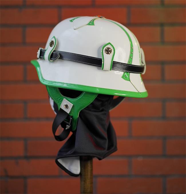 decorative-OpenFace-helmet-Cowhide-Leather