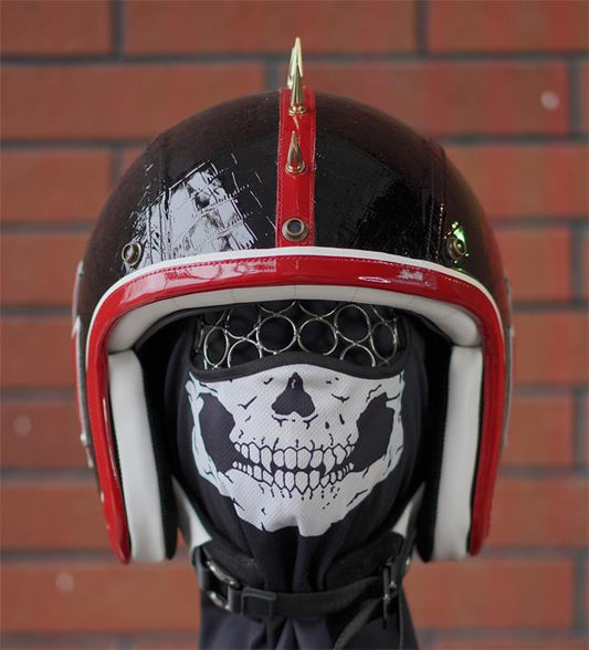 decorative-3/4helmet-Cowhide-Leather