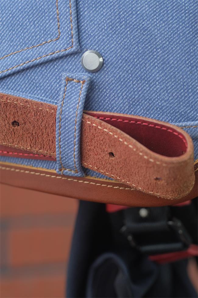 decorative-3/4helmet-Cowhide-ImitatingDenim