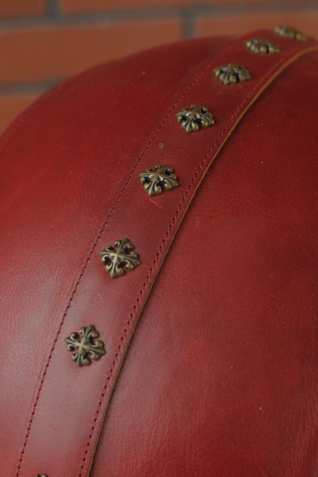 decorative-3/4helmet-Cowhide-Leather