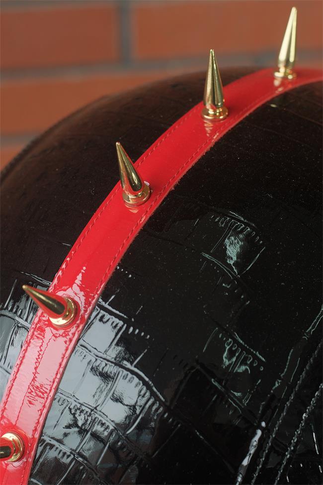 decorative-3/4helmet-Cowhide-Leather