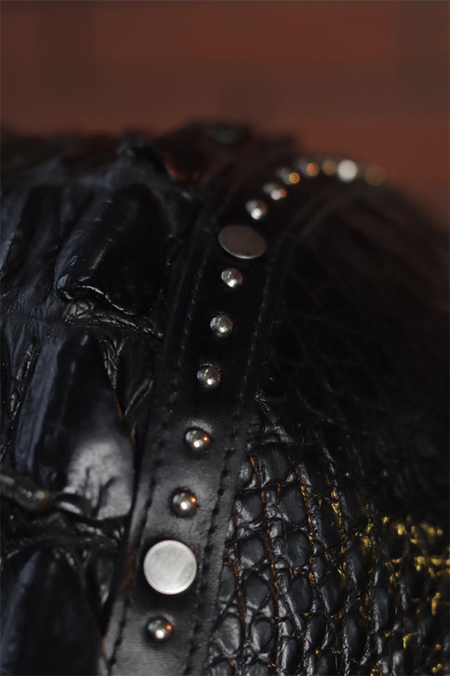 decorative-OpenFace-helmet-Crocodile-Leather