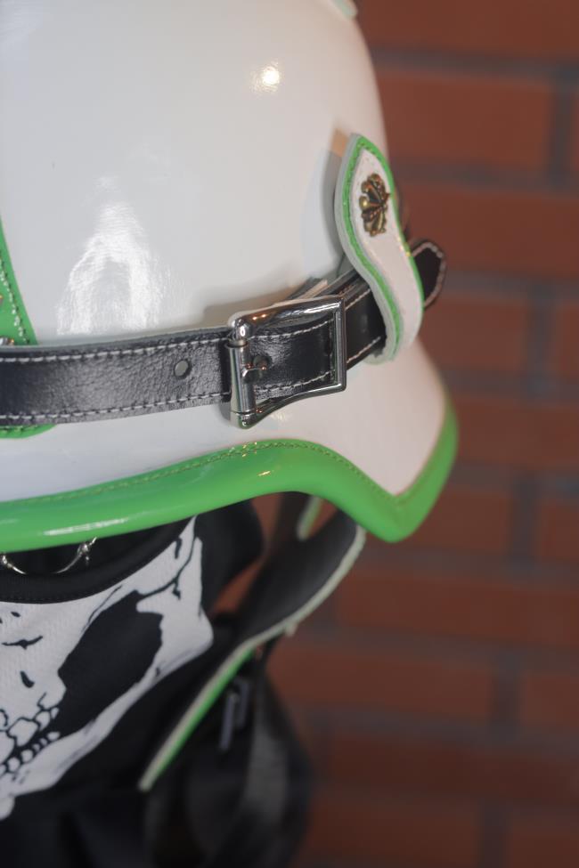 decorative-OpenFace-helmet-Cowhide-Leather