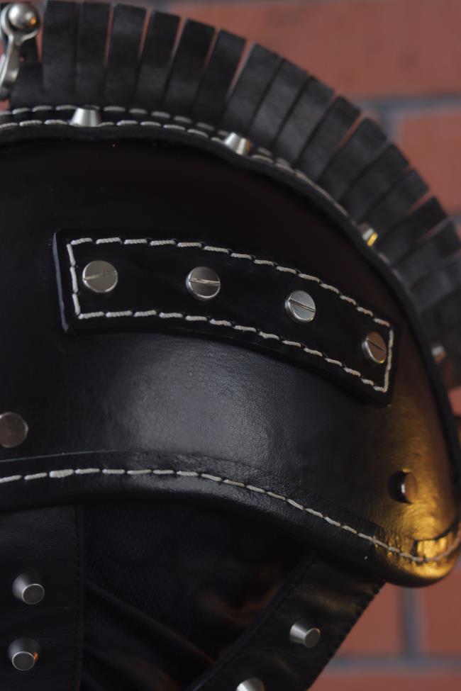 decorative-Half-helmet-Cowhide-Leather